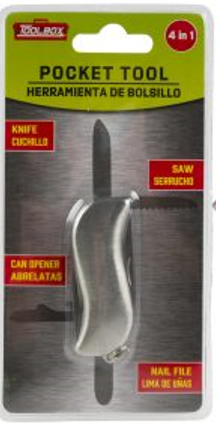 4 in 1 Pocket Knife