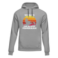 World's Okayest Fisherman Unisex Hoodie