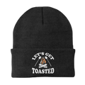 Let's Get Toasted Embroidered Beanie