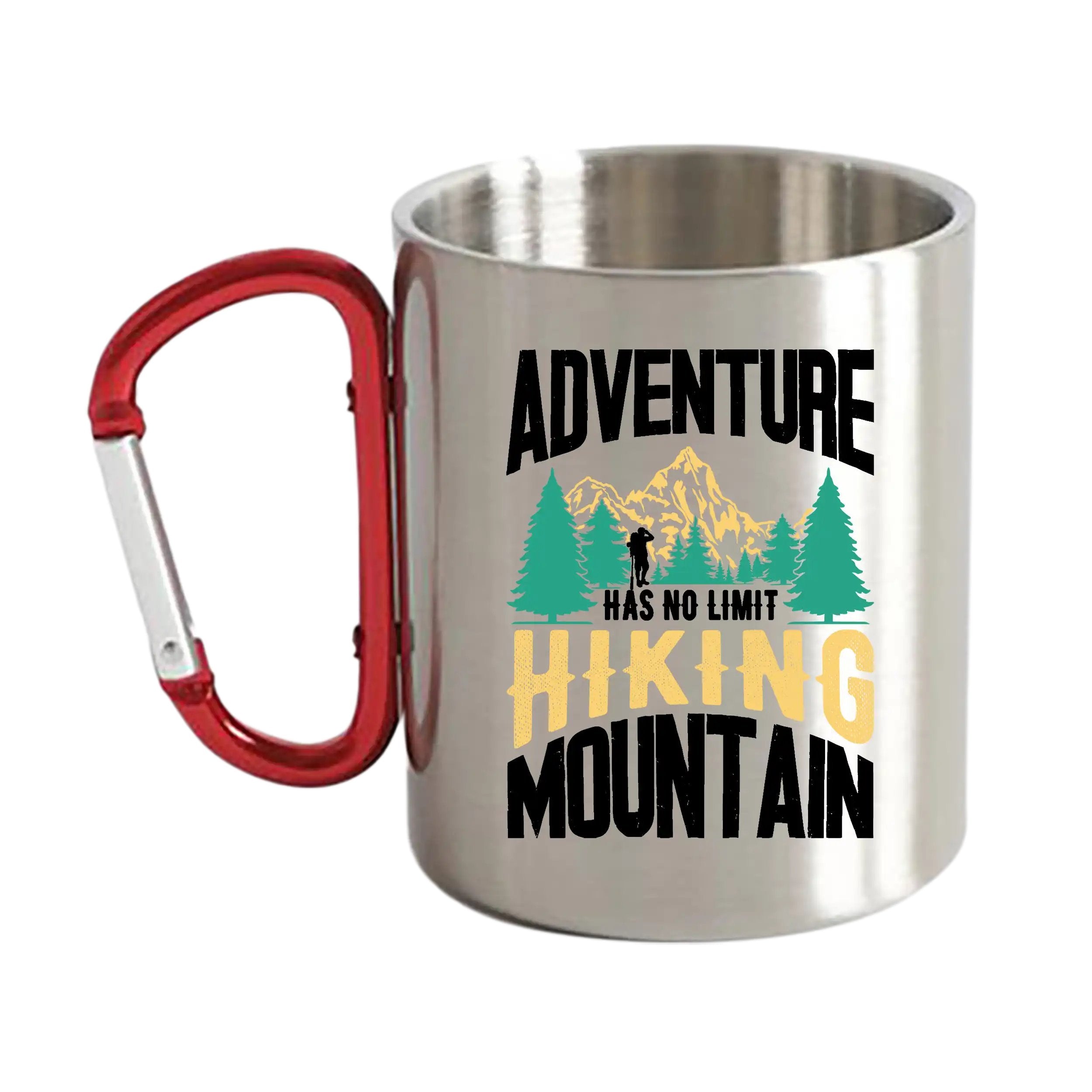 Adventure Has No Limit Carabiner Mug