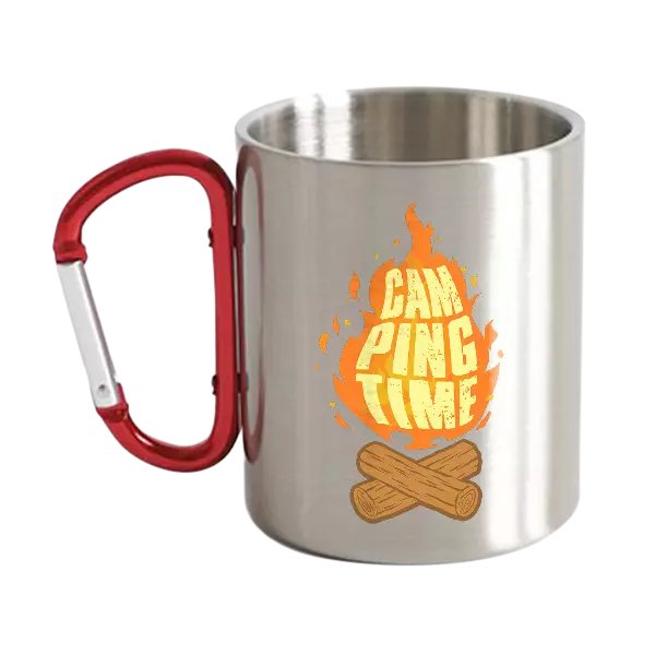 Camp Fire Carabiner Mug