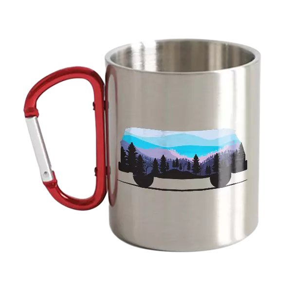 Camper Carabiner Mug