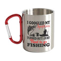 Fishing Symptoms Carabiner Mug