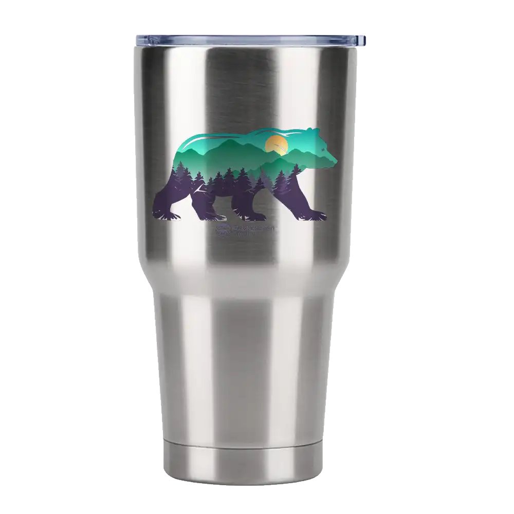 Bear 30oz Insulated Vacuum Sealed Tumbler