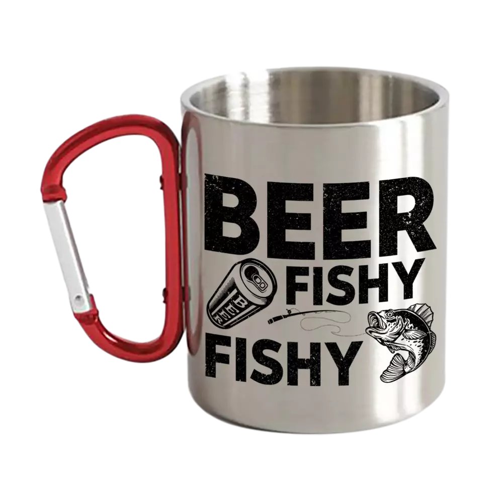 Beer Fishy Fishy Carabiner Mug