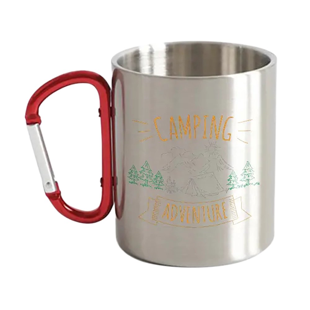 Camping Adventure Carabiner Mug