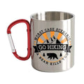 Hiking Worst Case Scenario Stainless Steel Double Wall Carabiner Mug
