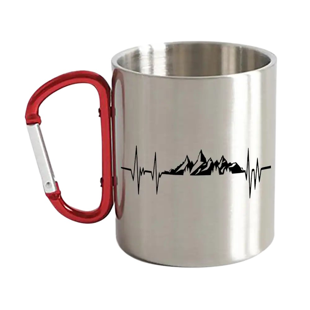 Heartbeat V2 Carabiner Mug